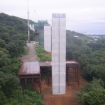 東九州自動車道　田久保川橋（下部工）工事