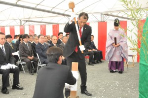 鹿児島県聾学校の安全祈願祭が行われました。