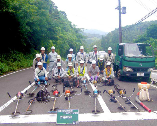 川薩土地改良施設一斉クリーン作戦