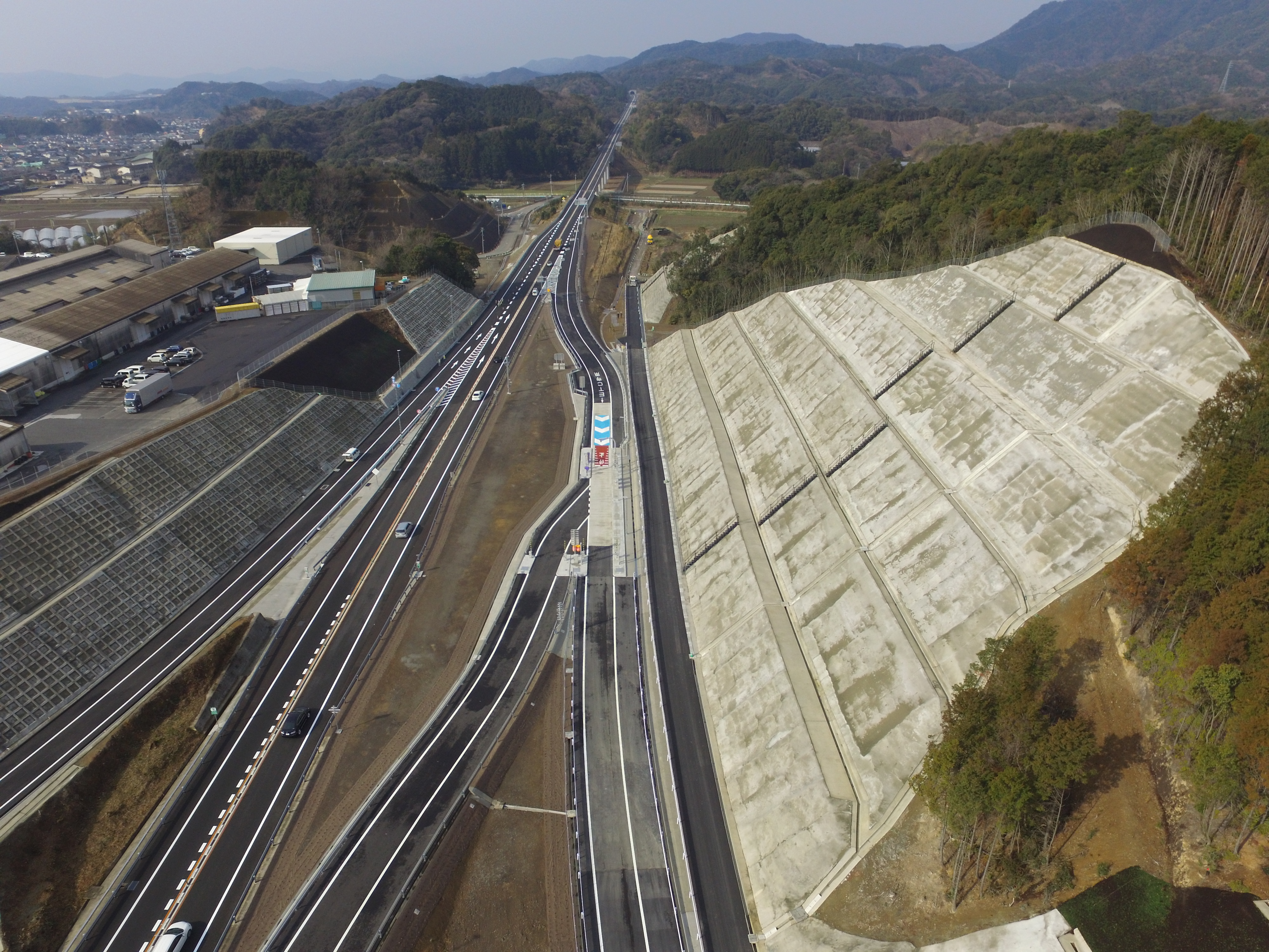 東九州自動車道 門川南スマートインターチェンジ工事