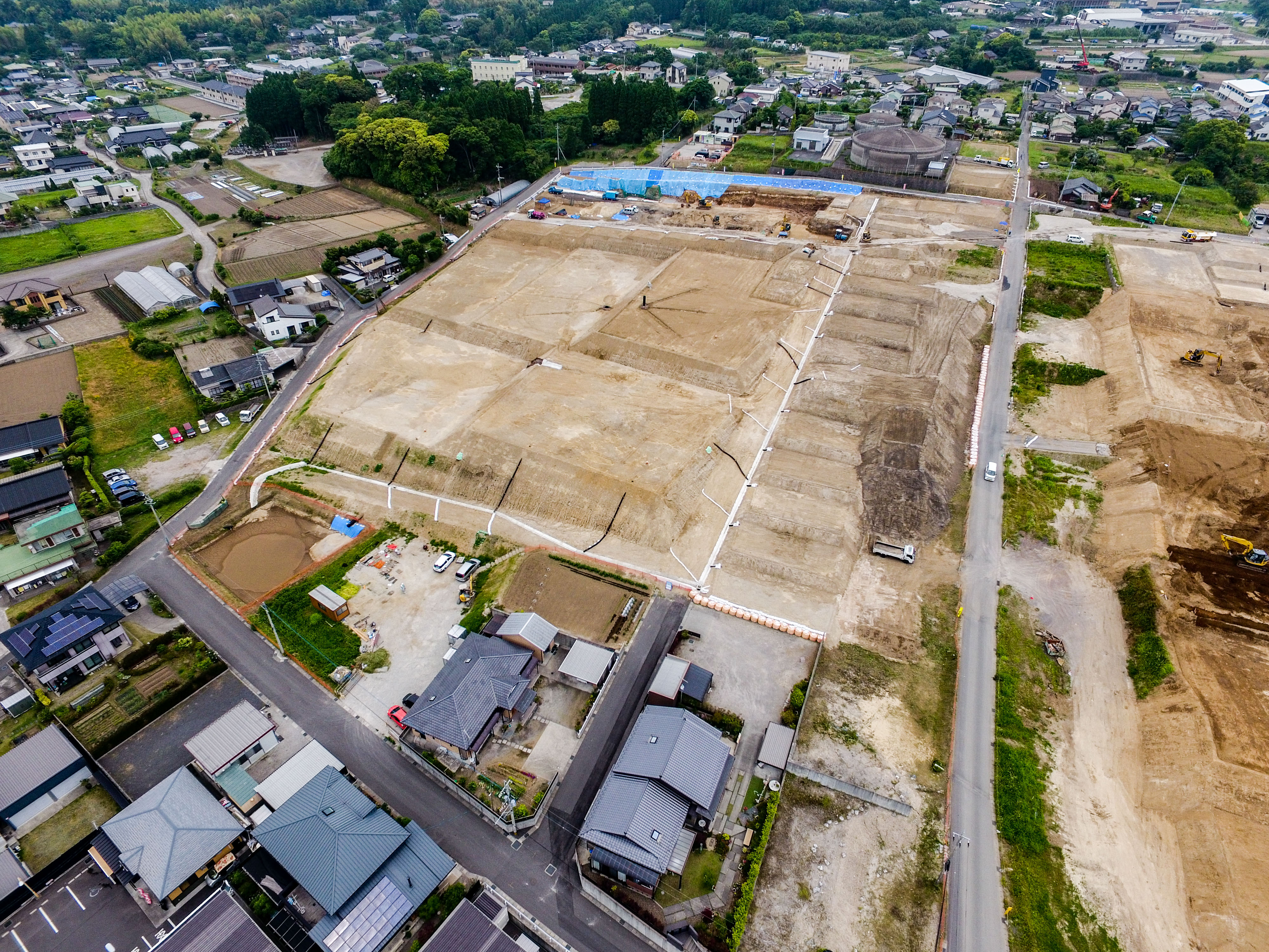 H28吉野地区土地区画整理事業宅地整地工事（その4）