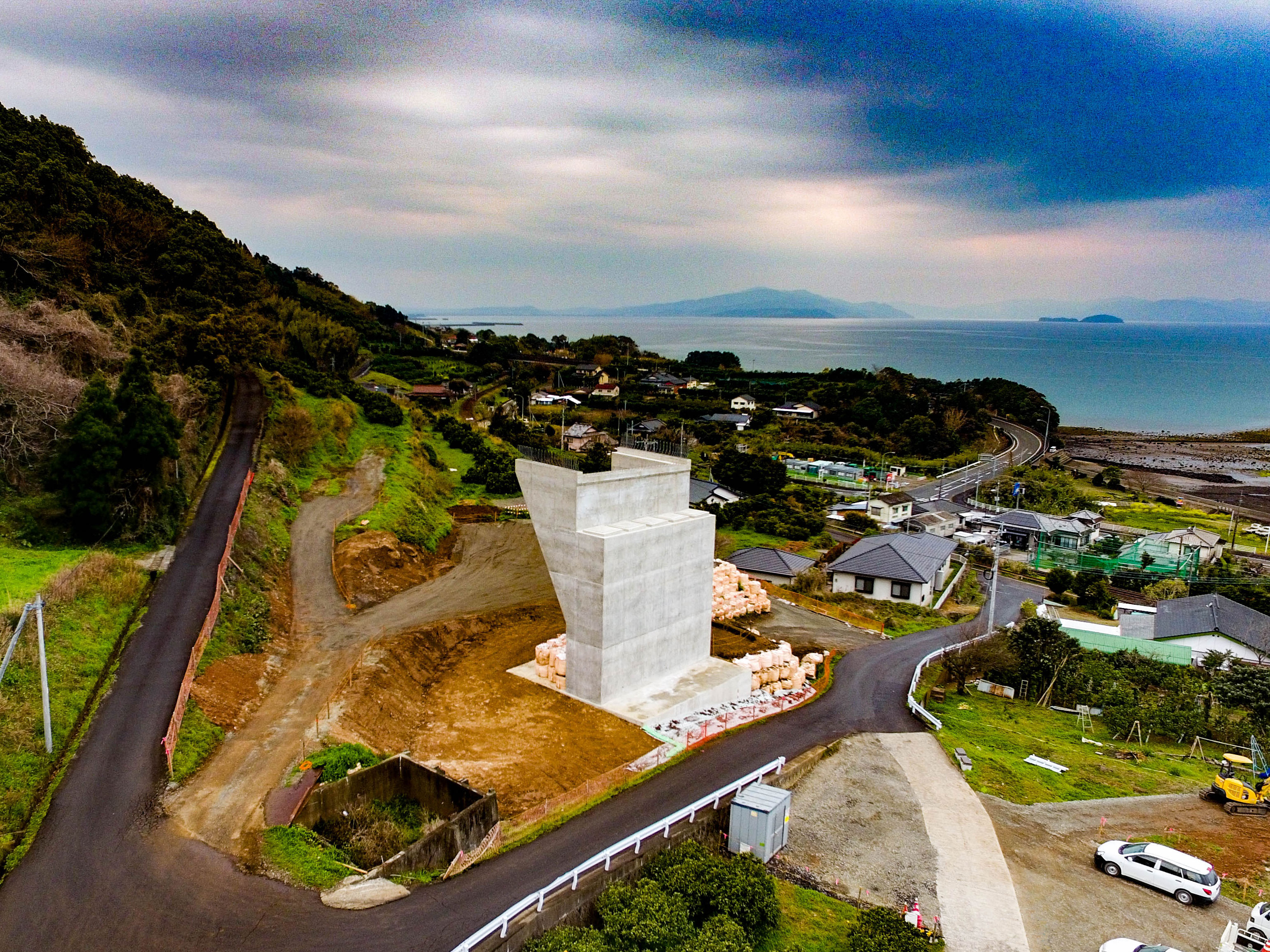 鹿児島３号前田川橋下部工（A2）工事