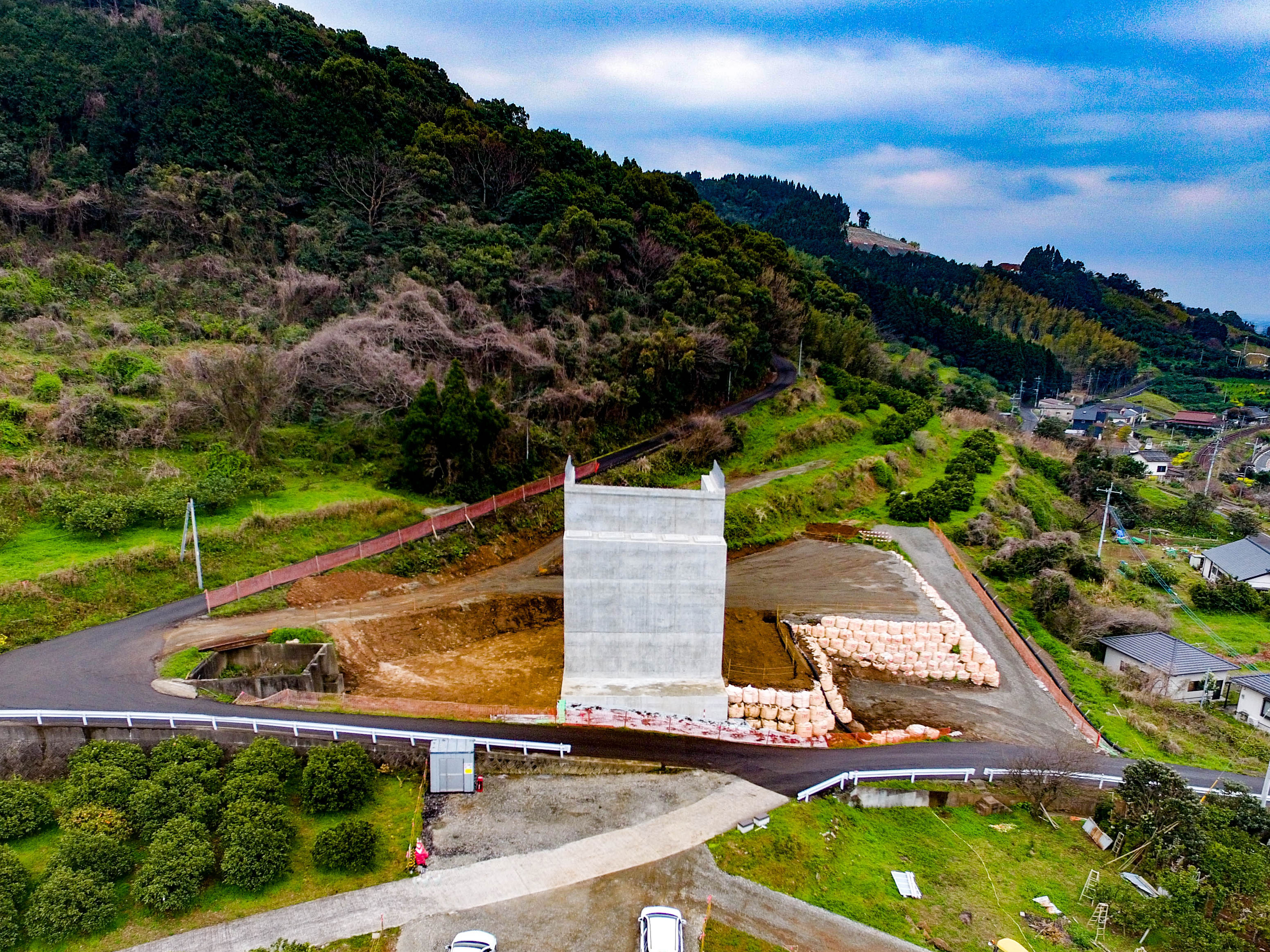 鹿児島３号前田川橋下部工（A2）工事