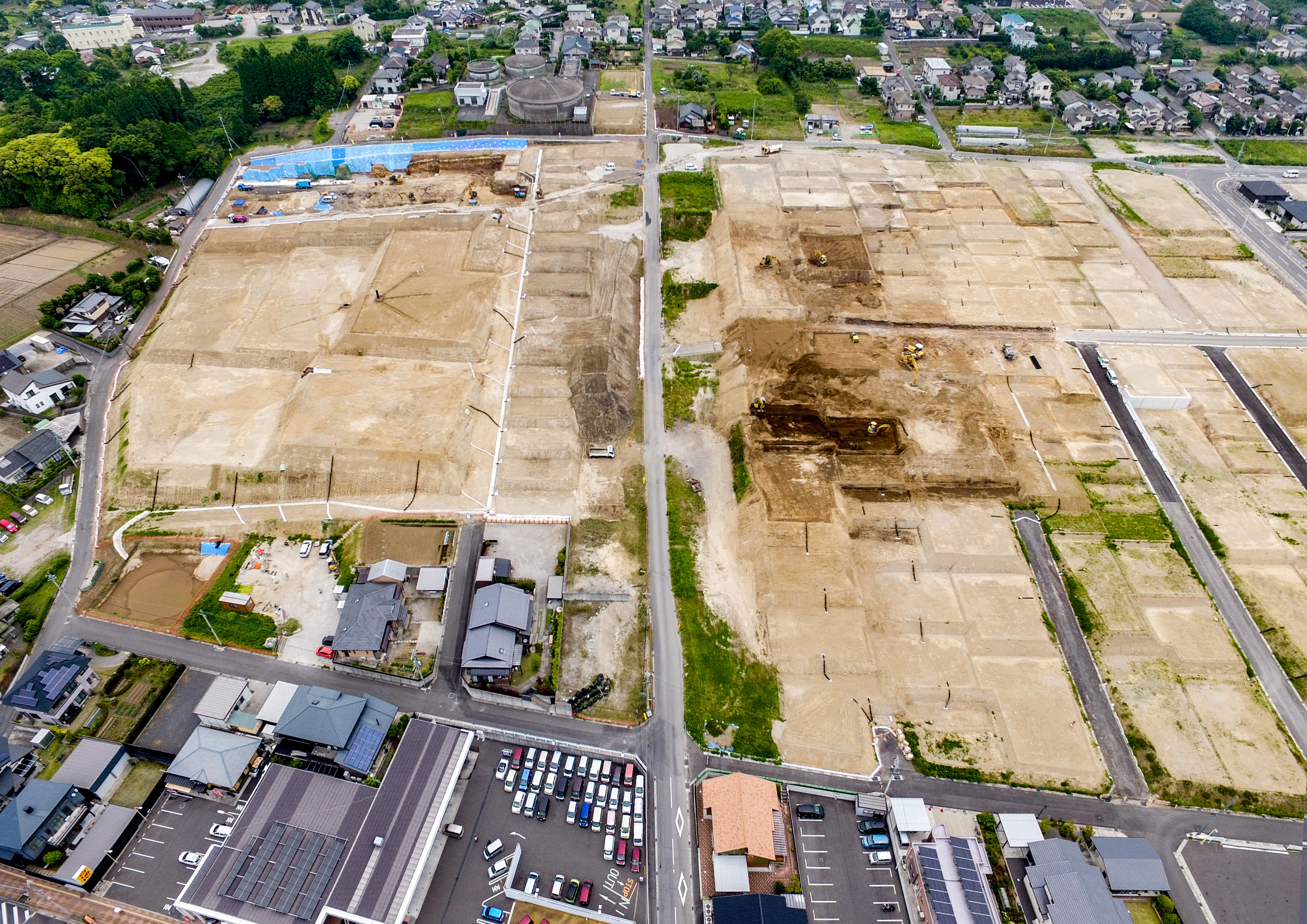 H28吉野地区土地区画整理事業宅地整地工事（その4）