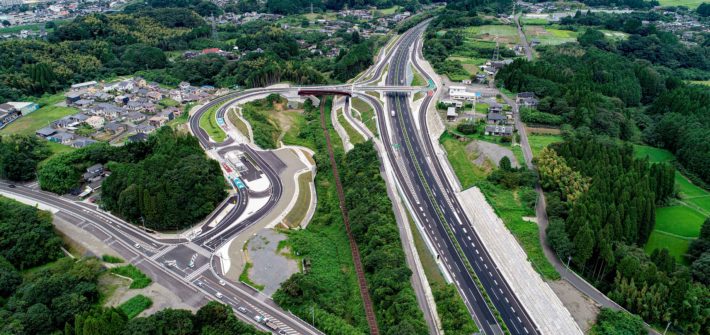 九州自動車道　人吉球磨スマートインターチェンジ工事