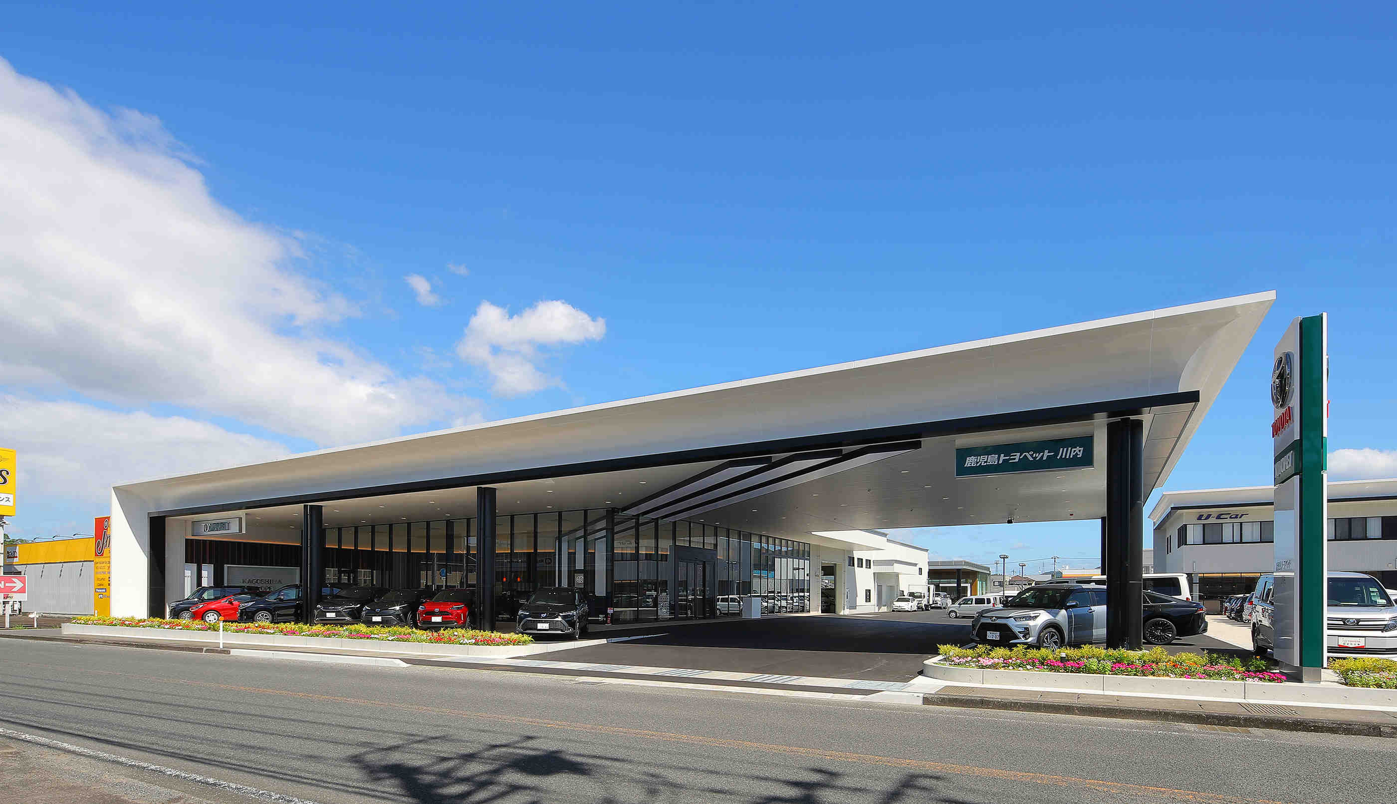鹿児島トヨペット 川内店建替工事及び 川内マイカー センター新築工事 総合建設業 株式会社植村組公式サイト