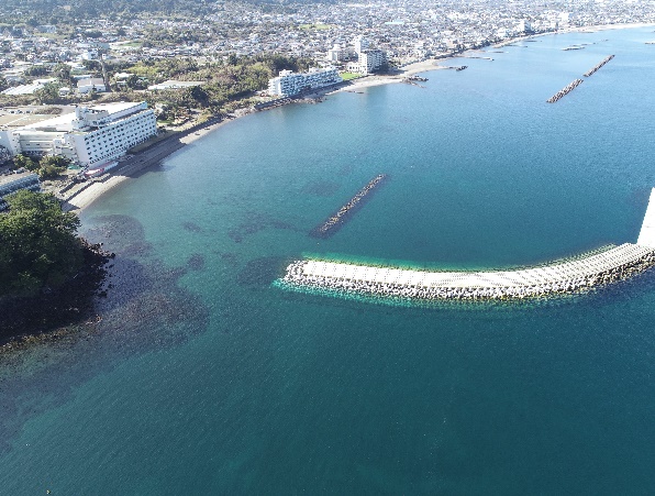 令和３年度指宿港海岸(湯の浜地区)突堤(大山崎)築造工事(第4次)