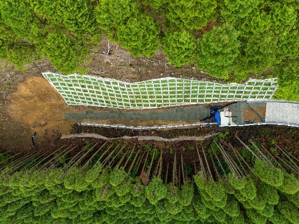 令和3年度 林業生産基盤整備道開設 横座線2工区（森林資源循環利用林道整備事業）