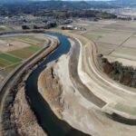 羽月川金波田地区掘削工事