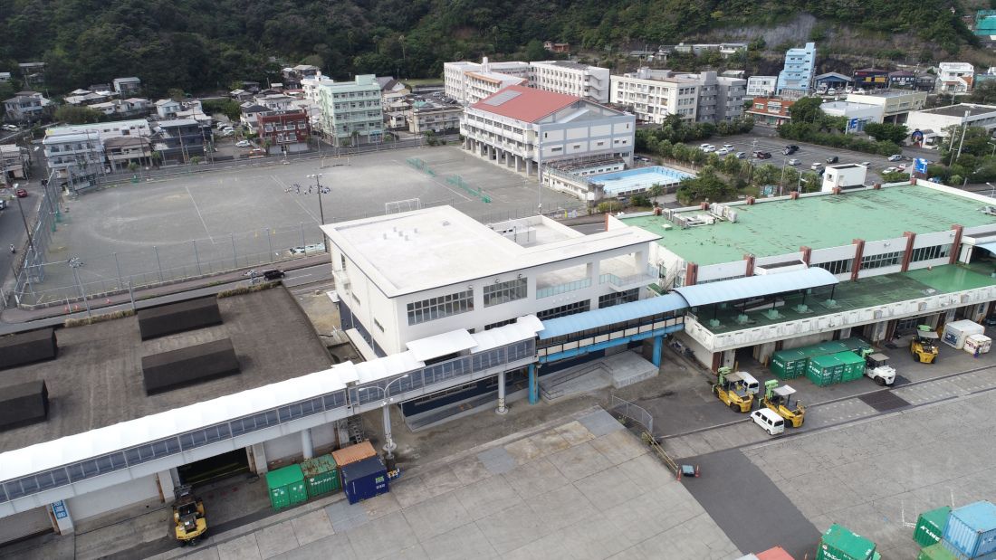 名瀬港（本港地区）整備（起債）旅客上屋新築工事（建築，債務）
